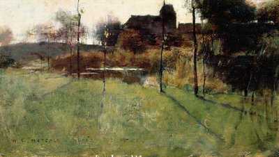 Afternoon by the River at Grez, 1884 by Willard Leroy Metcalf